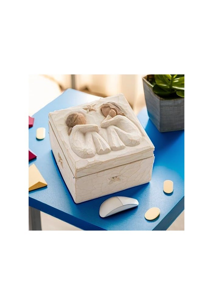 Willow Tree Friendship Sculpted Hand-Painted Keepsake Box - Image 5