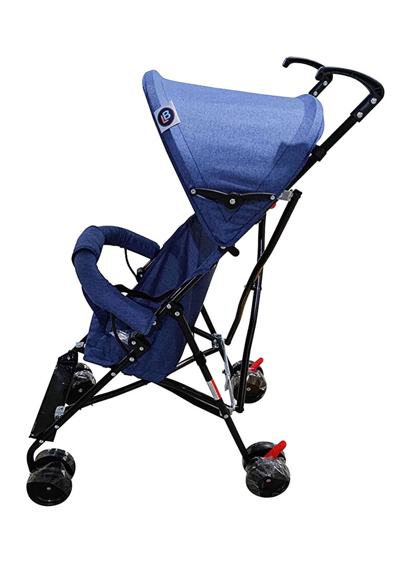 Lovely Baby عربة أطفال لوفلي بيبي خفيفة الوزن LB610A باللون الأزرق  - Image 3