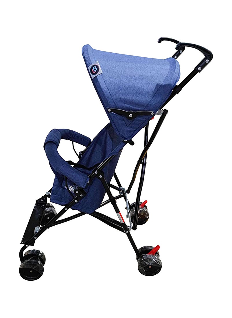 Lovely Baby عربة أطفال لوفلي بيبي خفيفة الوزن LB610A باللون الأزرق  - Image 2