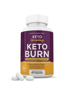 Keto Advantage Keto Burn Pills Includes Apple Cider Vinegar Gobhb Exogenous Ketones Advanced Ketogenic Supplement Ketosis Support For Men Women 60 Capsules