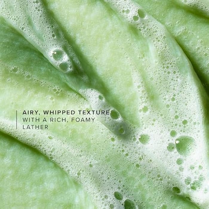 Farmacy Foaming Face Wash for Oily Skin - Whipped Greens Oil-Free Gentle Facial Cleanser + Exfoliator - Infused with Green Clay to Remove Impurities, Control Oil + Maintain Skin Hydration (150ml) - Image 4