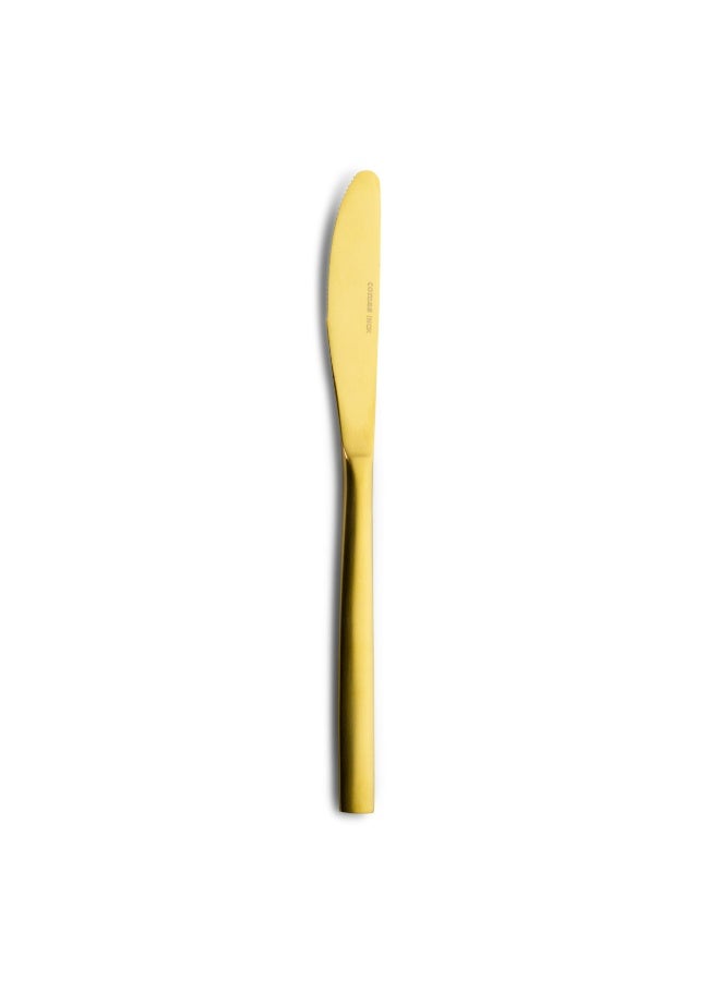 Comas BCN Dessert Knife,  Stainless Steel, Gold - Image 2
