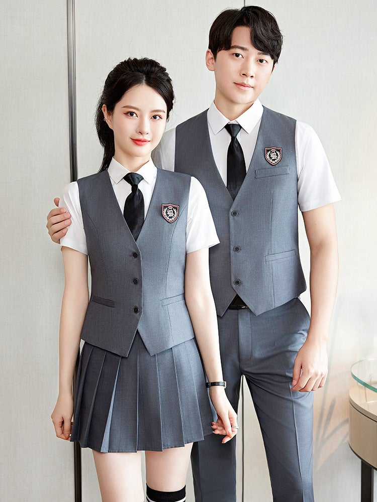 Class Uniform College Style Junior High School Student Graduation School Uniform Suit Senior High School Student Graduation Season Chorus Recitation Performance Costume - Image 2