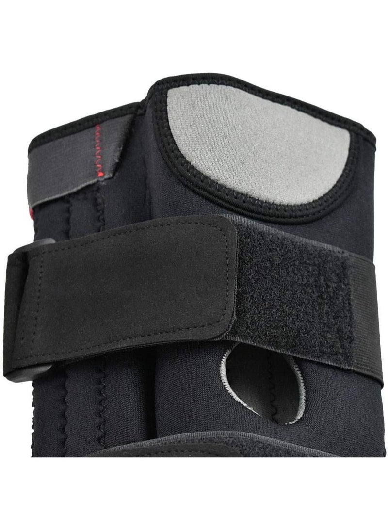 Hope Knee Brace, Adjustable Knee Support with Open-Patella Stabilizer, Non-Slip Breathable Neoprene Knee Sleeve, Medical Grade Quality for Sports Protection, Recovery and Pain Relief - Image 3