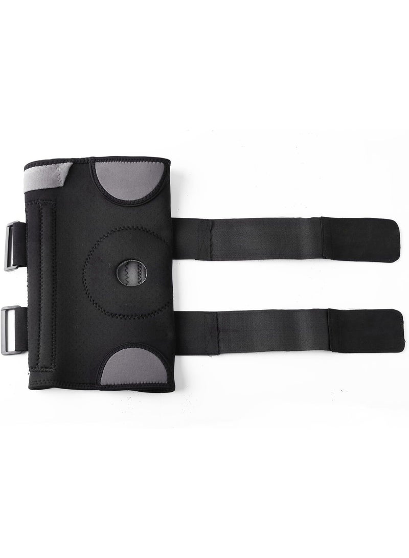 Hope Knee Brace, Adjustable Knee Support with Open-Patella Stabilizer, Non-Slip Breathable Neoprene Knee Sleeve, Medical Grade Quality for Sports Protection, Recovery and Pain Relief - Image 5