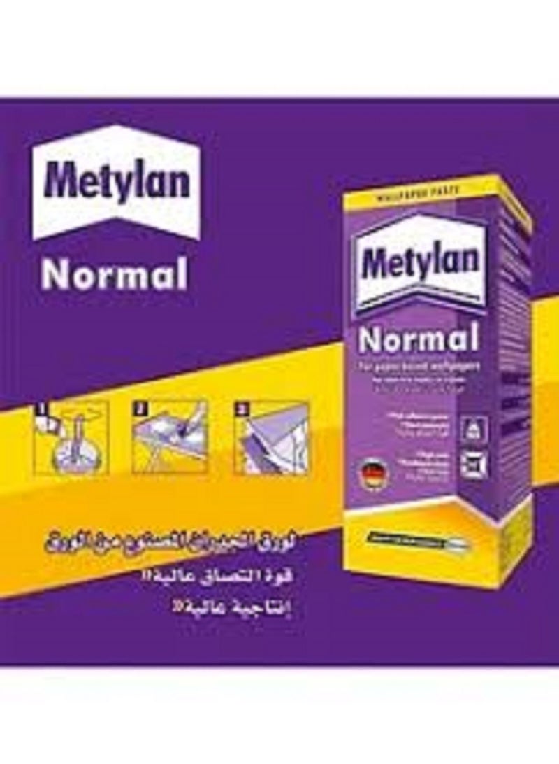 ميتيلان معجون لاصق قوي لورق الحائط الخفيف والعادي والثقيل من ميتيلان – صمغ للأعمال اليدوية بدون مواد حافظة – عبوة 125 جرام - Image 3