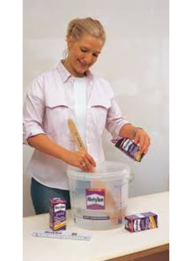 ميتيلان معجون لاصق قوي لورق الحائط الخفيف والعادي والثقيل من ميتيلان – صمغ للأعمال اليدوية بدون مواد حافظة – عبوة 125 جرام - Image 5