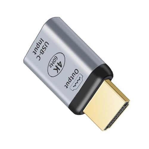 xiwai USBC Type C Female Source to HDMI Male Sink HDTV Connector Video Adapter 4K 60hz 1080p for Monitor Tablet Phone Laptop Not Work for HDMI Host to TypeC Displays - Image 1