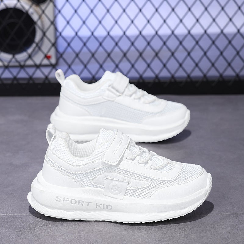 Mesh Sneakers Lightweight Flexible Sole Walking Shoes For Kids Indoor And Outdoor Activities - Image 3