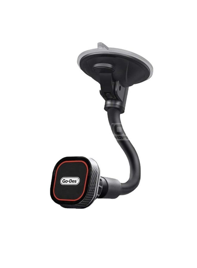 جو-ديز Go-Des حامل جوال مغناطيس يثبت على زجاج وطبلون السيارة GD-HD653 - Image 5