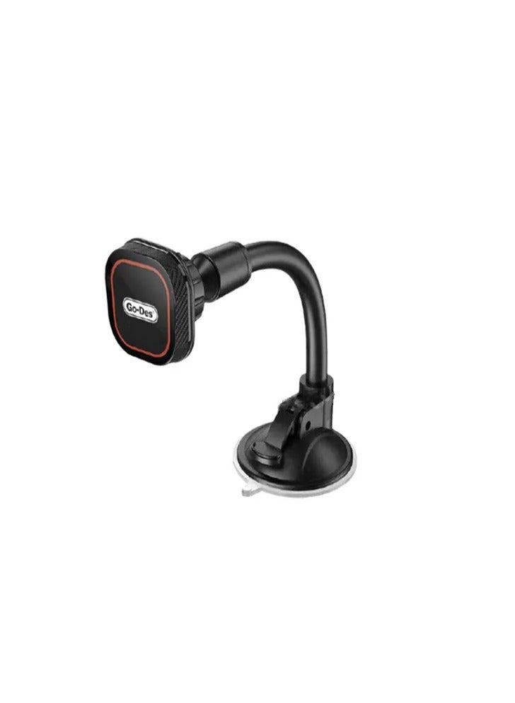 جو-ديز Go-Des حامل جوال مغناطيس يثبت على زجاج وطبلون السيارة GD-HD653 - Image 3
