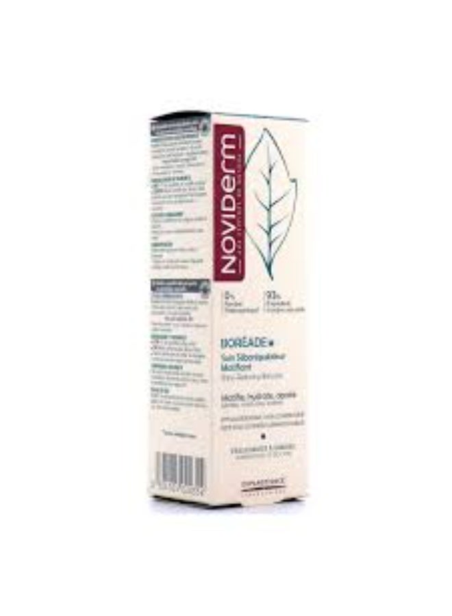 Noviderm Boréade M Matifying Seborregulator Cream 40ml - Image 2