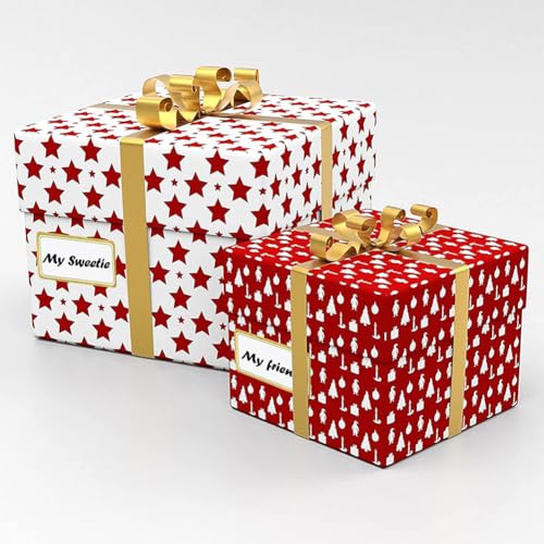 Hodaqe Gold Metallic Name Labels 210 Pcs Self Adhesive Labels Tag Stickers Multi Purpose Adhesive Writable Stickers with Gold Border for Office Home Kitchen School, 210 Labels - Image 2