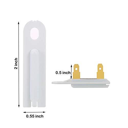 YMDparts 2025 UPDATED - 3392519 Dryer Thermal Fuse Thermofuse Replacement Part Compatible for Whirlpool, Kenmore, KitchenAid, Roper,Admiral, Estate, Inglis, Crosley, Maytag, Amana, Magic Chef- PACK OF 2 - Image 2