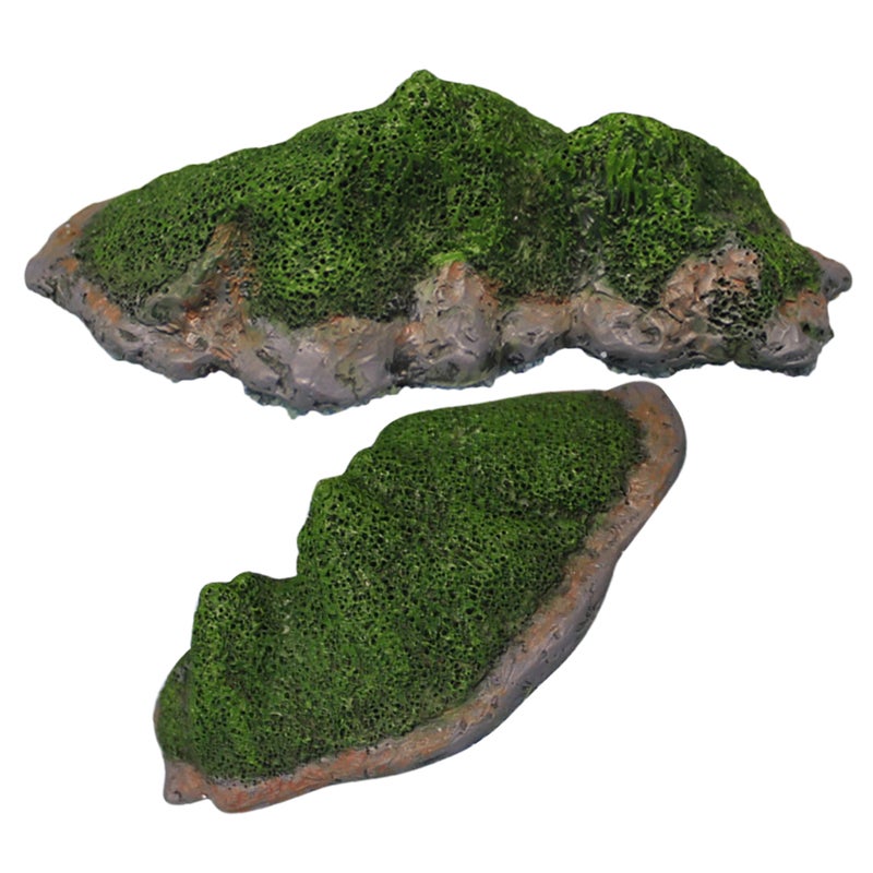 Floating Aquarium Decor, Realistic Miniature Island Sculpture for Creative Landscapes - Image 5