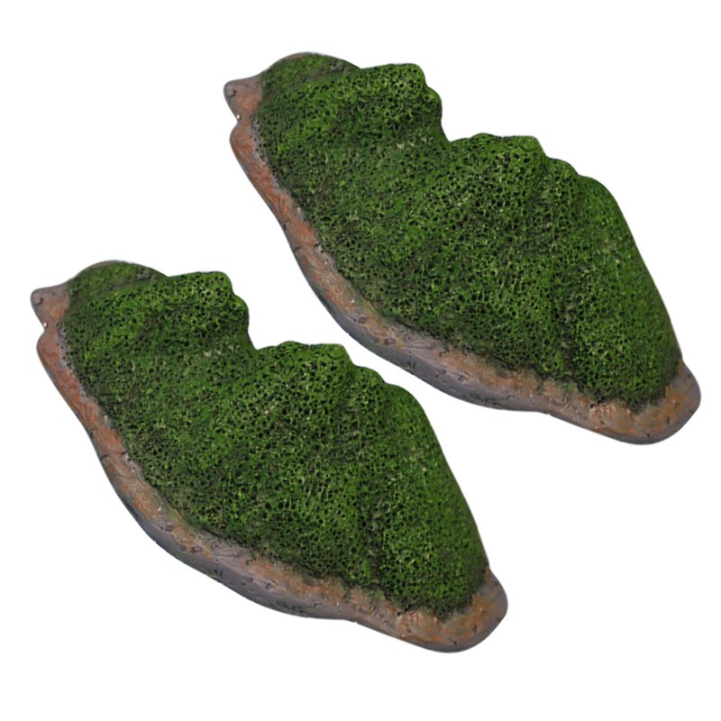 Floating Aquarium Decor, Realistic Miniature Island Sculpture for Creative Landscapes - Image 3