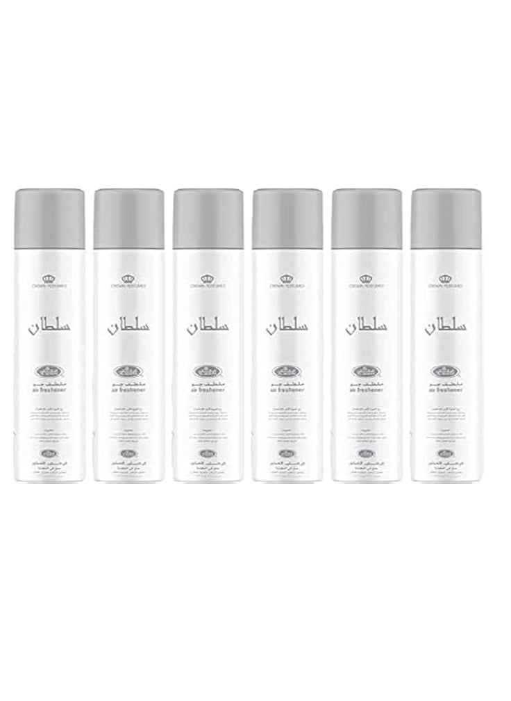 Al Rehab Air Freshener Sultan 300 ml 6 pieces 
