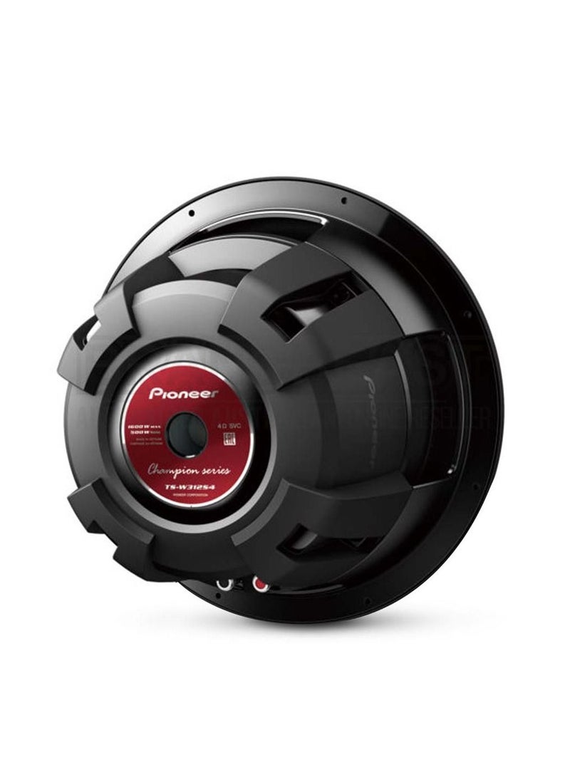 Pioneer Pioneer TS-W312S4 12″ Single Voice Coil 4 ohm Component Subwoofer 1600 W  - Image 2