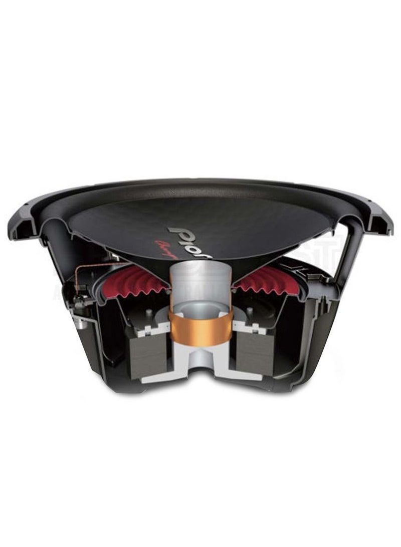 Pioneer Pioneer TS-W312S4 12″ Single Voice Coil 4 ohm Component Subwoofer 1600 W  - Image 3
