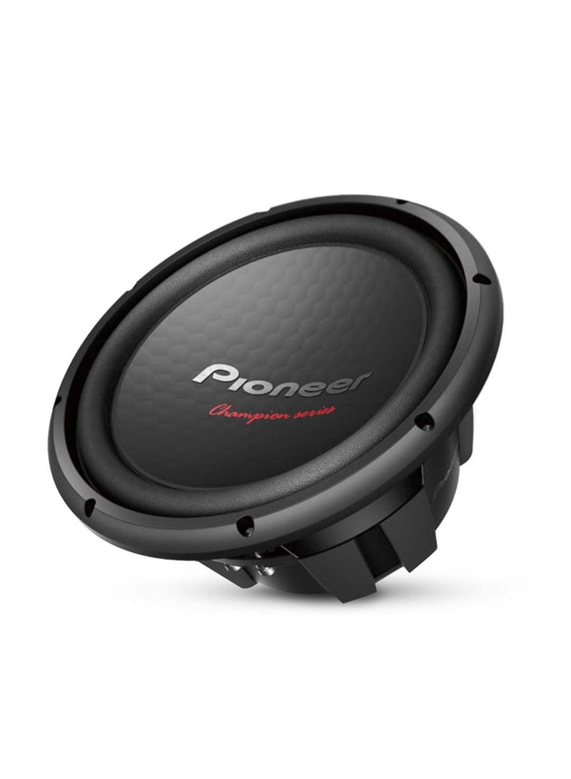 Pioneer Pioneer TS-W312S4 12″ Single Voice Coil 4 ohm Component Subwoofer 1600 W  - Image 1