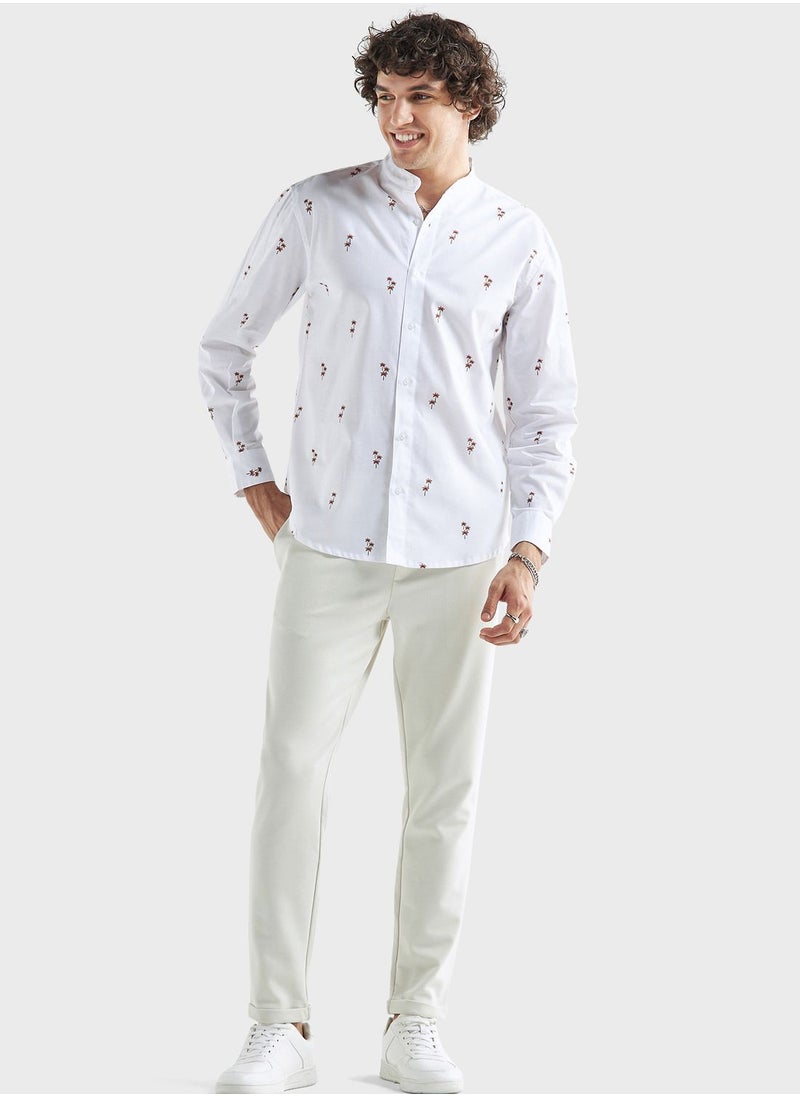 FAV Floral Print Relaxed Fit Shirt  - Image 4