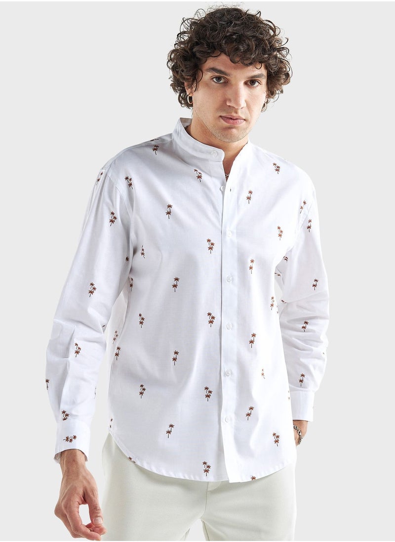 FAV Floral Print Relaxed Fit Shirt  - Image 1