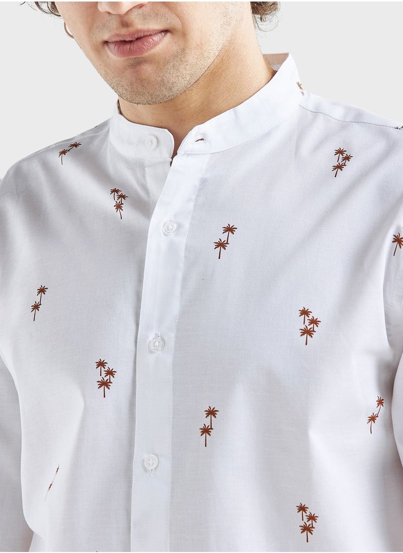 FAV Floral Print Relaxed Fit Shirt  - Image 3