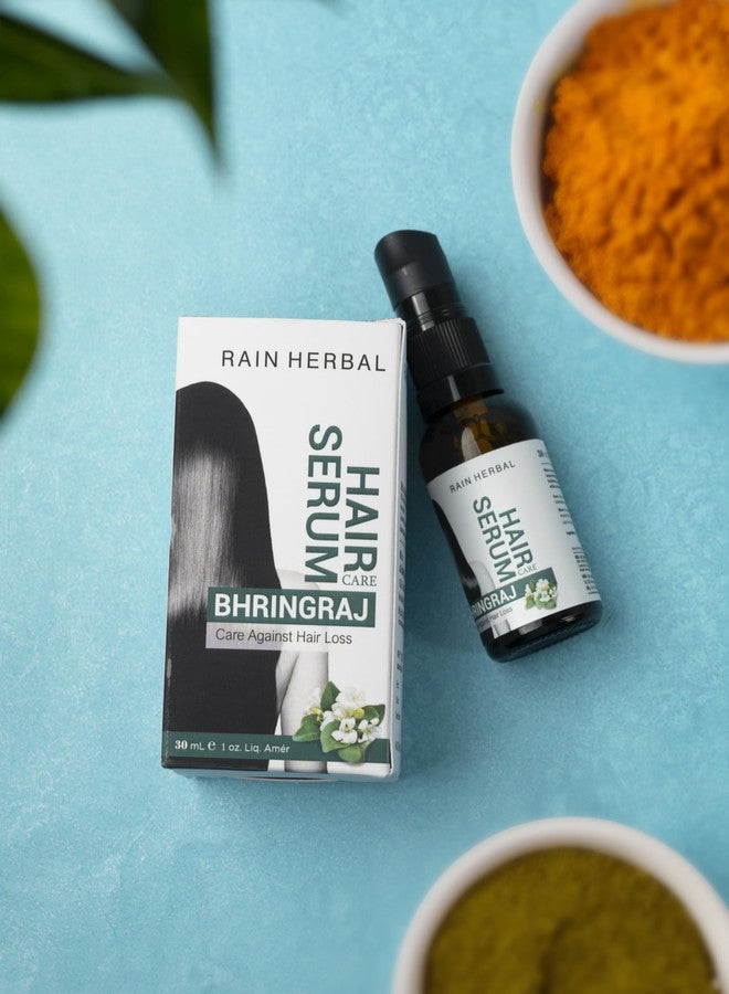 Rain Herbal سيروم الشعر العشبي رين بخلاصة البرينجراج | يساعد على منع تساقط الشعر | يعزز نمو الشعر | يقوي الشعر | مناسب للجنسين | 30 مل - Image 2