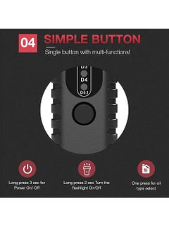 kingbolen Brake Fluid Tester, Auto Brake Diagnostic Testing Tool，Oil Moisture Analyzer with 9 LED Indicators for DOT3/DOT4/DOT5.1 Brake Fluid(BF100)  - Image 5