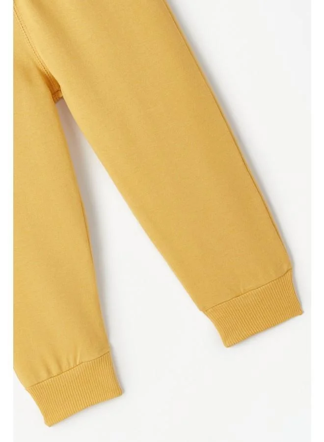 جون June Baby Basic Cotton Sweatpant Mustard