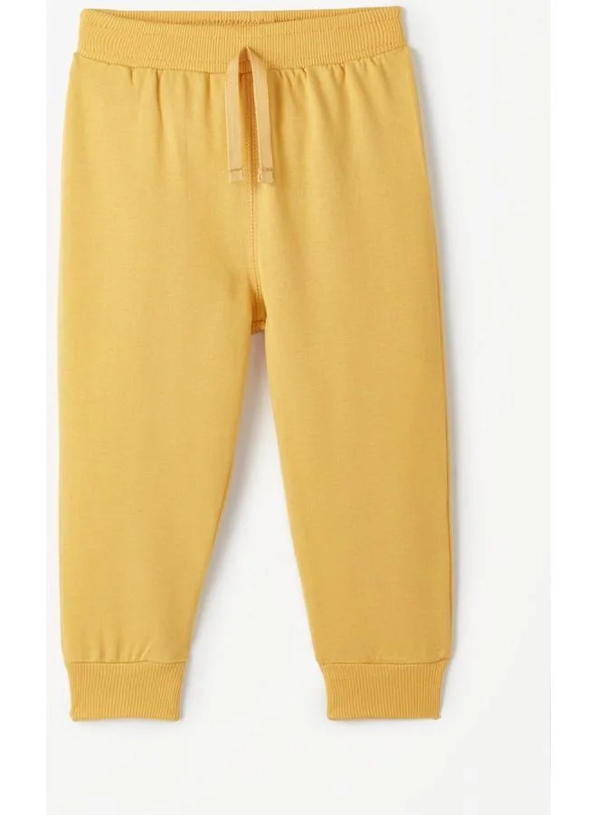 جون June Baby Basic Cotton Sweatpant Mustard
