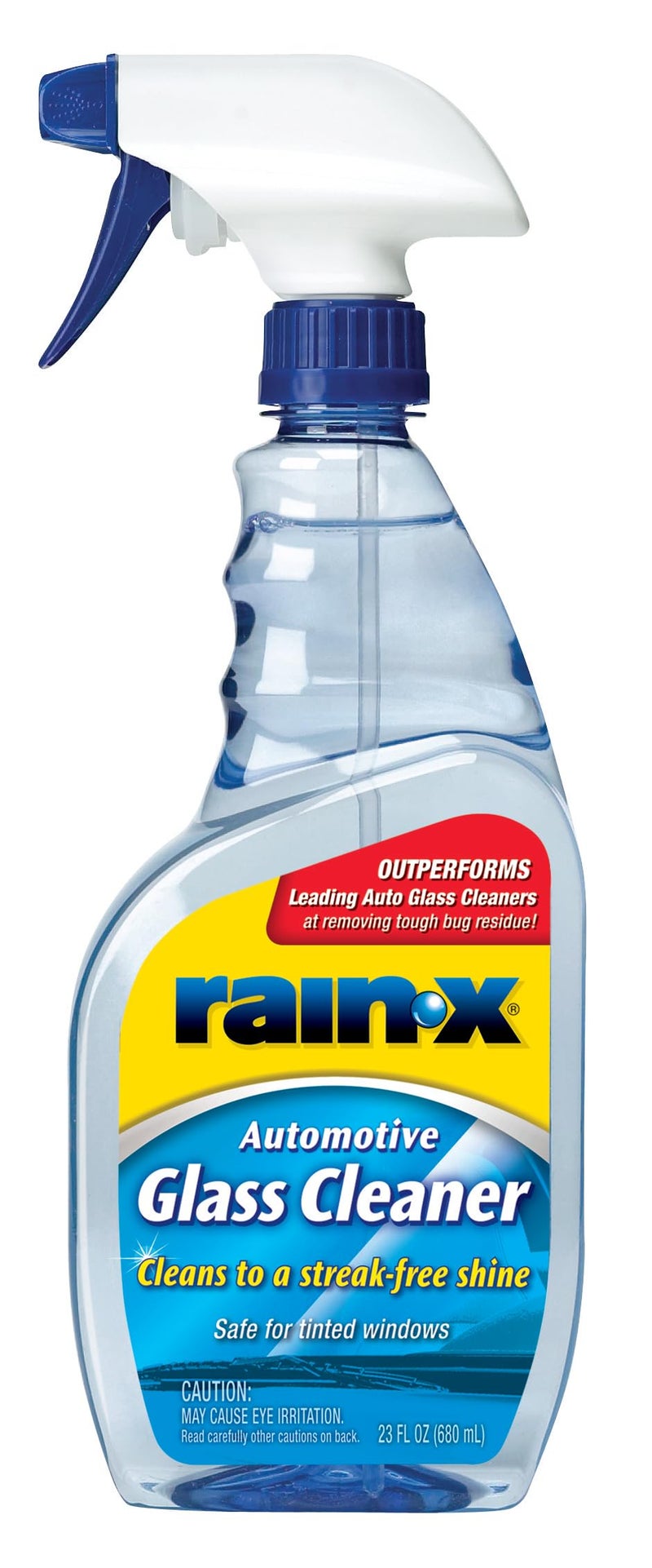 Rain-X 630018 Auto Glass Cleaner, 23 oz. - Cleans Car Windows, Windshields and Other Auto Glass Surfaces for a Clean, Streak-Free Finish - Image 1
