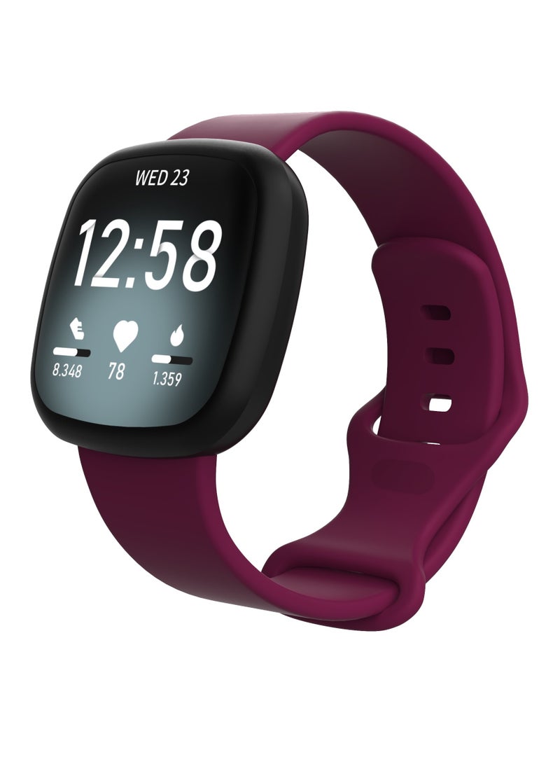 FITME Silicone Replacement Band For Fitbit Versa 3/Versa 4/Sense/Sense 2 Watch - Image 3