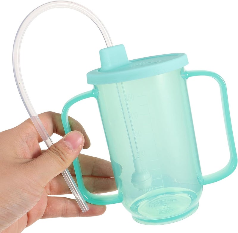 Convalescent Feeding Cup for Elderly and Disabled Adults, Spill-proof Liquid Intake Mug with Anti-choking Design, Bedridden Patient Drinking Aid for Seniors - Image 4