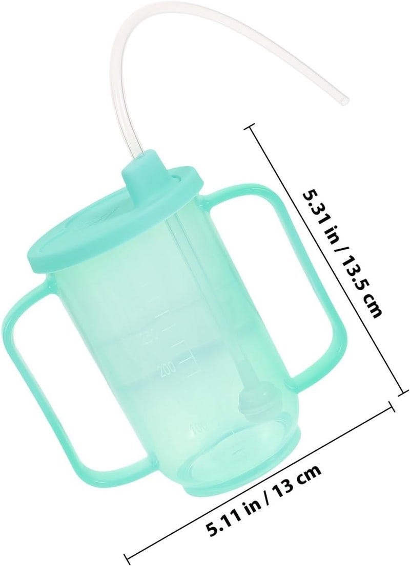 Convalescent Feeding Cup for Elderly and Disabled Adults, Spill-proof Liquid Intake Mug with Anti-choking Design, Bedridden Patient Drinking Aid for Seniors - Image 2