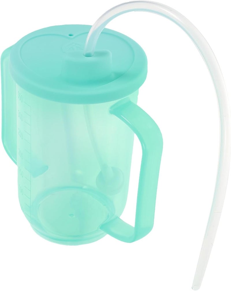 Convalescent Feeding Cup for Elderly and Disabled Adults, Spill-proof Liquid Intake Mug with Anti-choking Design, Bedridden Patient Drinking Aid for Seniors - Image 1