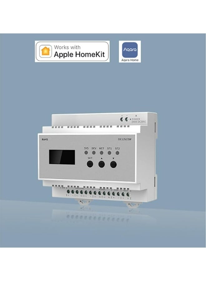أكارا وحدة تحكم Aqara VRF T1 الإصدار العالمي - جهاز تحكم ذكي بتقنية Zigbee لأنظمة التكييف والتهوية، متوافق مع Daikin وMitsubishi وLG وPanasonic وغيرها - Image 5