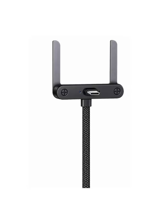 Earldom EC-220C-C USB-C to USB-C Fast Charging Cable, 60W PD Power Delivery, 1 Meter, Foldable Phone Holder, Durable Charging & Data Sync Cable, Tangle-Resistant Design for Smartphones, Tablets, Laptops & Compatible USB-C Devices, Home, Office & Travel, Black - Image 2