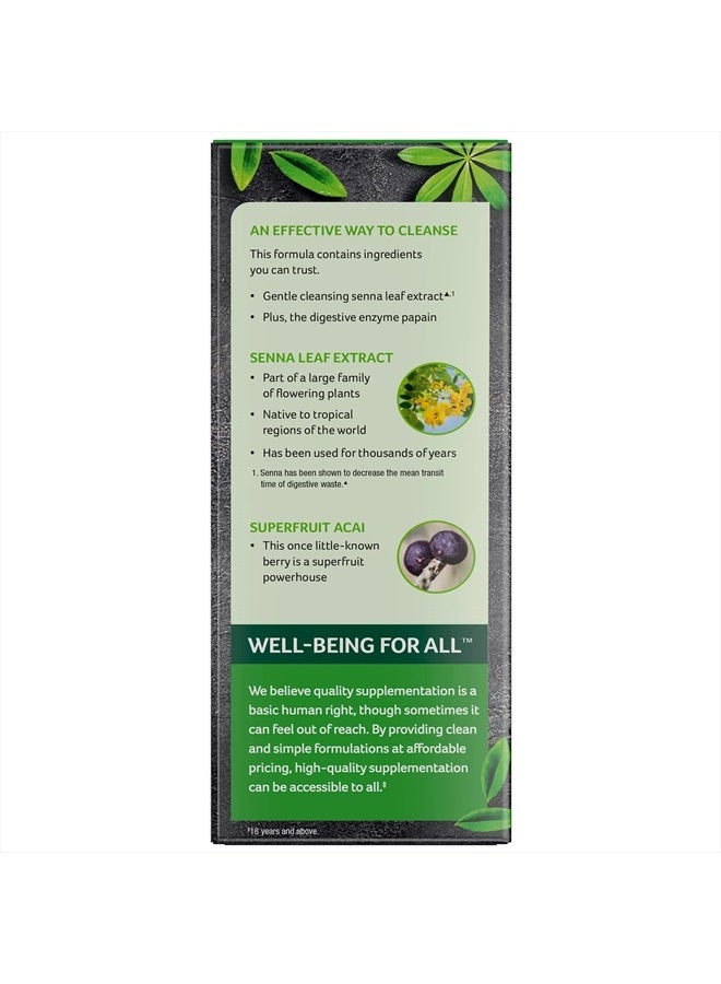 purely inspired Detox Cleanse | Purely Inspired 7 Day Cleanse and Detox Pills | Acai Berry Cleanse | Whole Body Cleanse Detox for Women & Men | Body Detox with Senna Leaf & Digestive Enzymes | 42 Acai Berry Capsules - Image 3