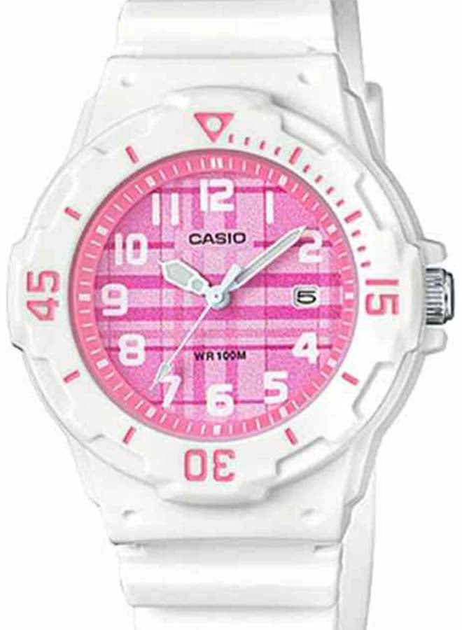 CASIO Women Resin Analog Wrist Watch LRW-200H-4C - 34 mm - White - Image 2