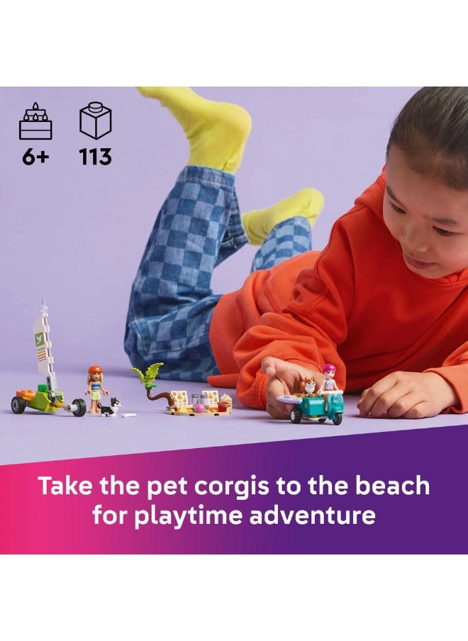 LEGO Lego Friends Surfing Dogs And Scooter Adventure 42641 (113) Pieces  - Image 3
