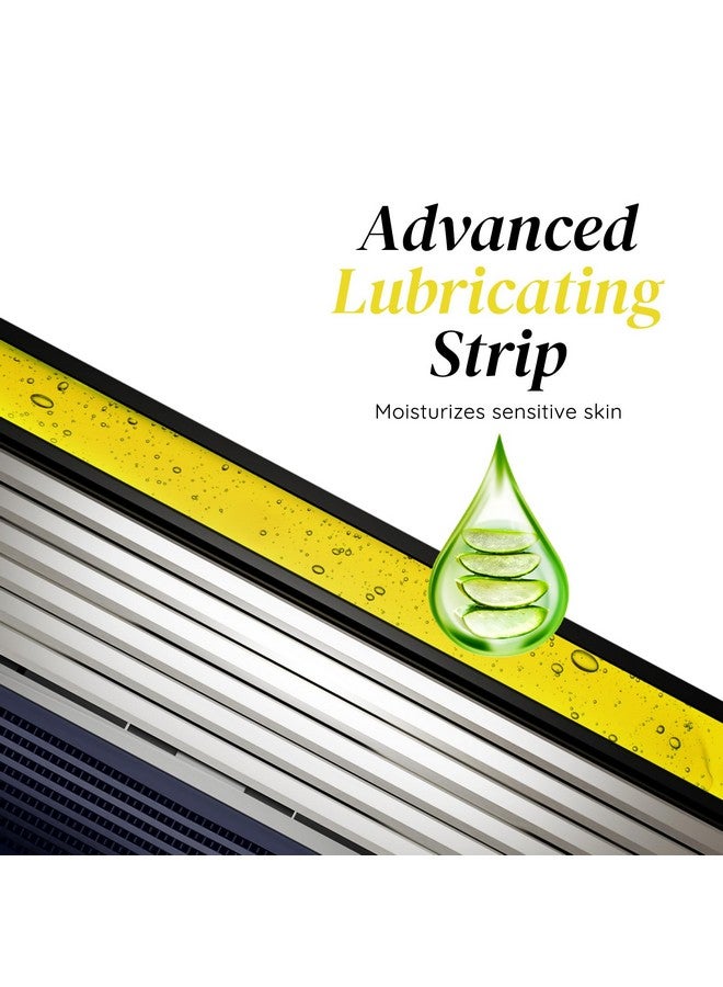 LetsShave Pro 6 Advance Shaving Razor Value Set With 4 Blades 1 Handle + Razor Cap, World'S First 6-Blade Razor With Precision Back Blade Argan Oil & Aloe Vera Infused Moisturizing Strip, Shaving Kit - Image 2