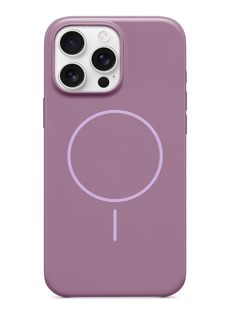 iPhone 16 Pro Max Case with MagSafe – Scratch-Resistant Protective Cover, Slim Fit, Microfiber Lining, Shock-Absorbing Design - Sunset Purple  - Image 1