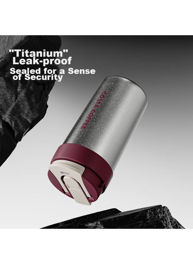 Costa Pure Titanium Antibacterial Insulated Tumbler For Men And Women, Outdoor Portable Coffee Mug, Business Car Travel Gift Box Set - Image 4
