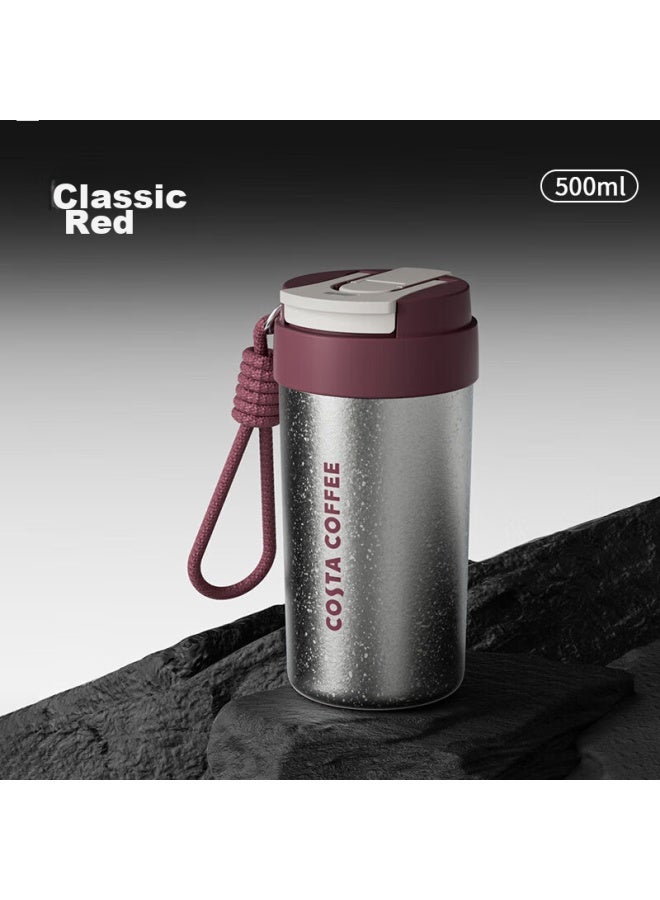 Costa Pure Titanium Antibacterial Insulated Tumbler For Men And Women, Outdoor Portable Coffee Mug, Business Car Travel Gift Box Set - Image 1