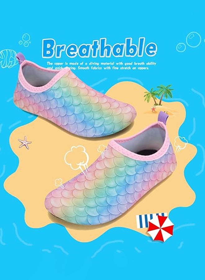Polish'D Kids Water Shoes Toddler Girls Boys Barefoot Non-Slip Quick Dry Aqua Socks for Beach Swim Walking - Image 5