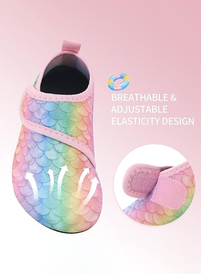 Polish'D Kids Water Shoes Toddler Girls Boys Barefoot Non-Slip Quick Dry Aqua Socks for Beach Swim Walking - Image 3