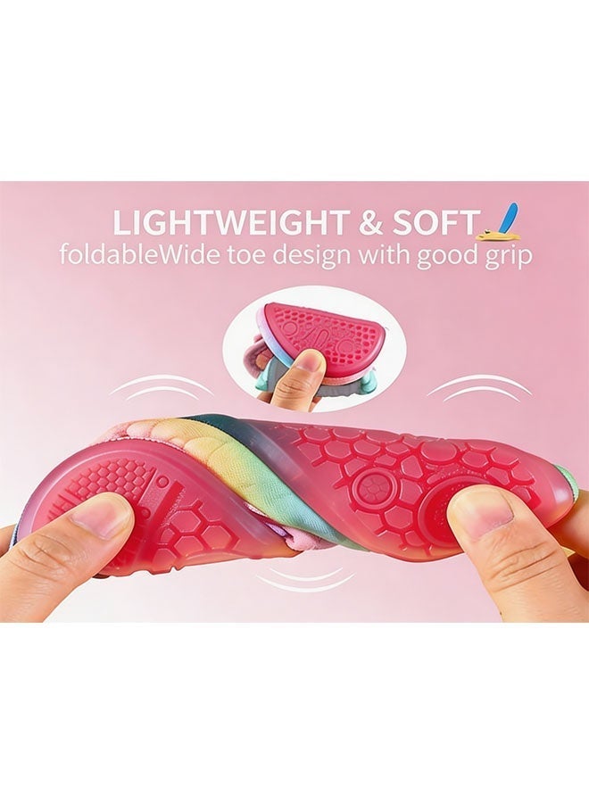 Polish'D Kids Water Shoes Toddler Girls Boys Barefoot Non-Slip Quick Dry Aqua Socks for Beach Swim Walking - Image 2