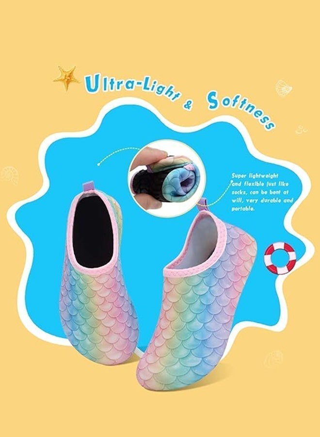 Polish'D Kids Water Shoes Toddler Girls Boys Barefoot Non-Slip Quick Dry Aqua Socks for Beach Swim Walking - Image 4