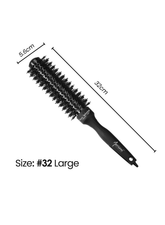 Mariani Ceramic Hair Brush Long Handle - Image 2